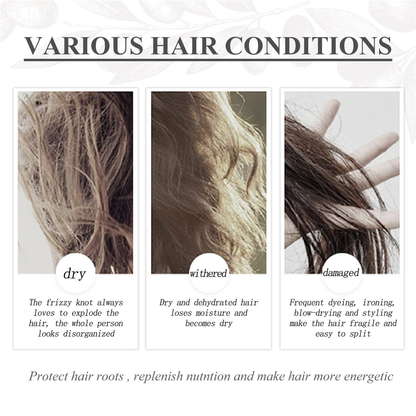 West&Month Keratin Repair Hair Mask, Moisturize And Repair Hair Ends Split Improve Dry And Frizz Hair Care Mask - LaTezza Online Shop