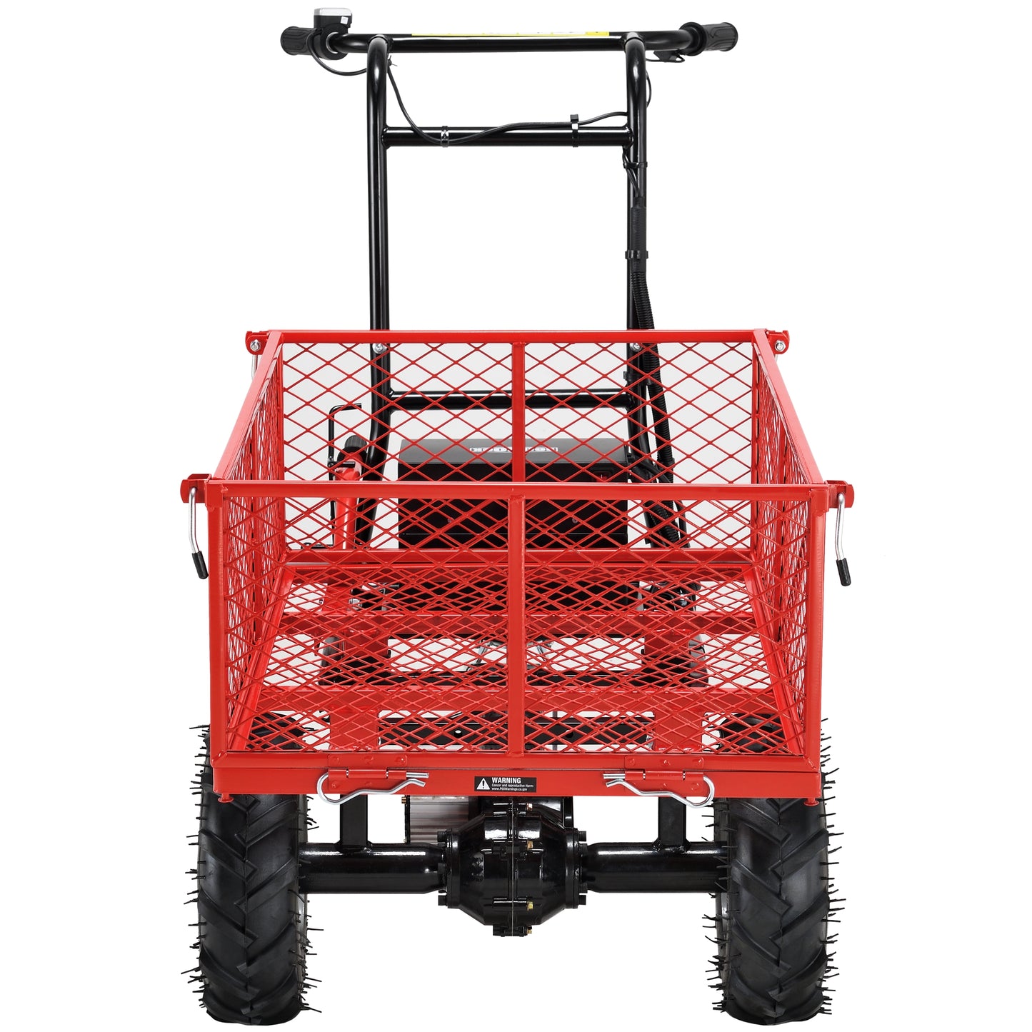 Wheelbarrow Utility Cart Electric Powered Cart 48V28Ah 500W Capacity 500lbs (230kg) Material Hauler 1000lbs Towing - LaTezza Online Shop