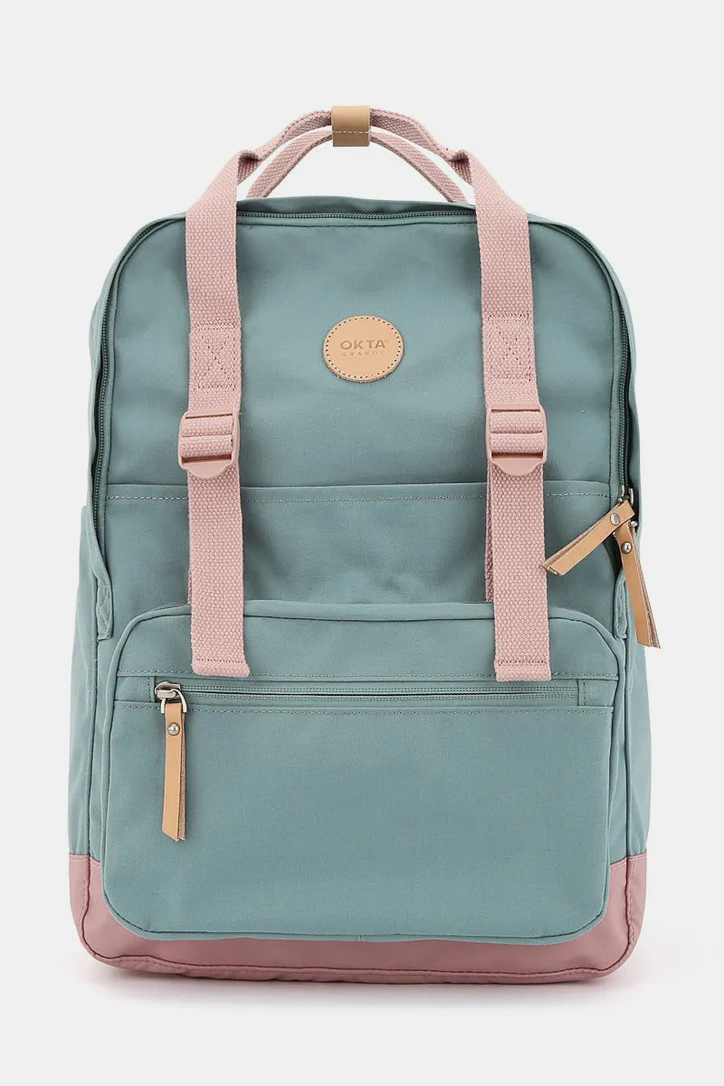 Himawari Waterproof Canvas Backpack Bag with Side Pockets - LaTezza Online Shop
