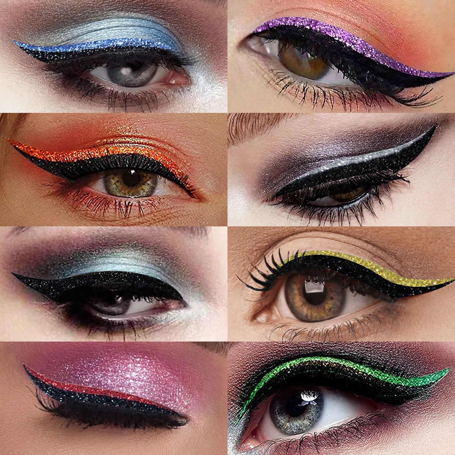West&Month Eyeshadow Stage Makeup Eye Makeup European And American Eyeliner Self-Adhesive Double Eyelid Eye Makeup - LaTezza Online Shop