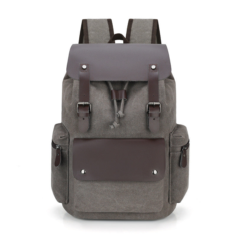 Retro Wear-resistant Large-capacity Backpack - LaTezza Online Shop