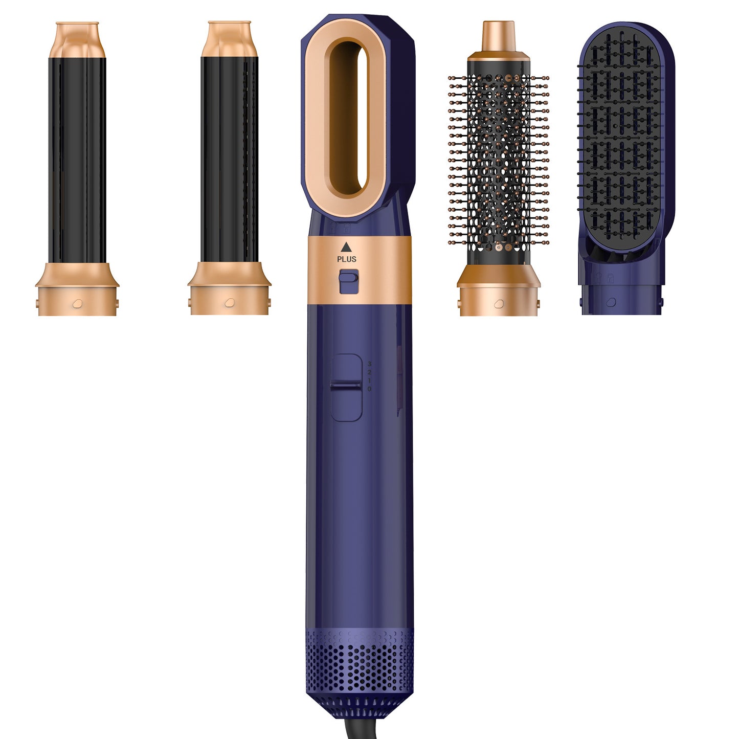 5 in 1 Hair Styler Professional Hair Dryer Brush Blow Dryer Air Wrap Hot Air Brush - LaTezza Online Shop