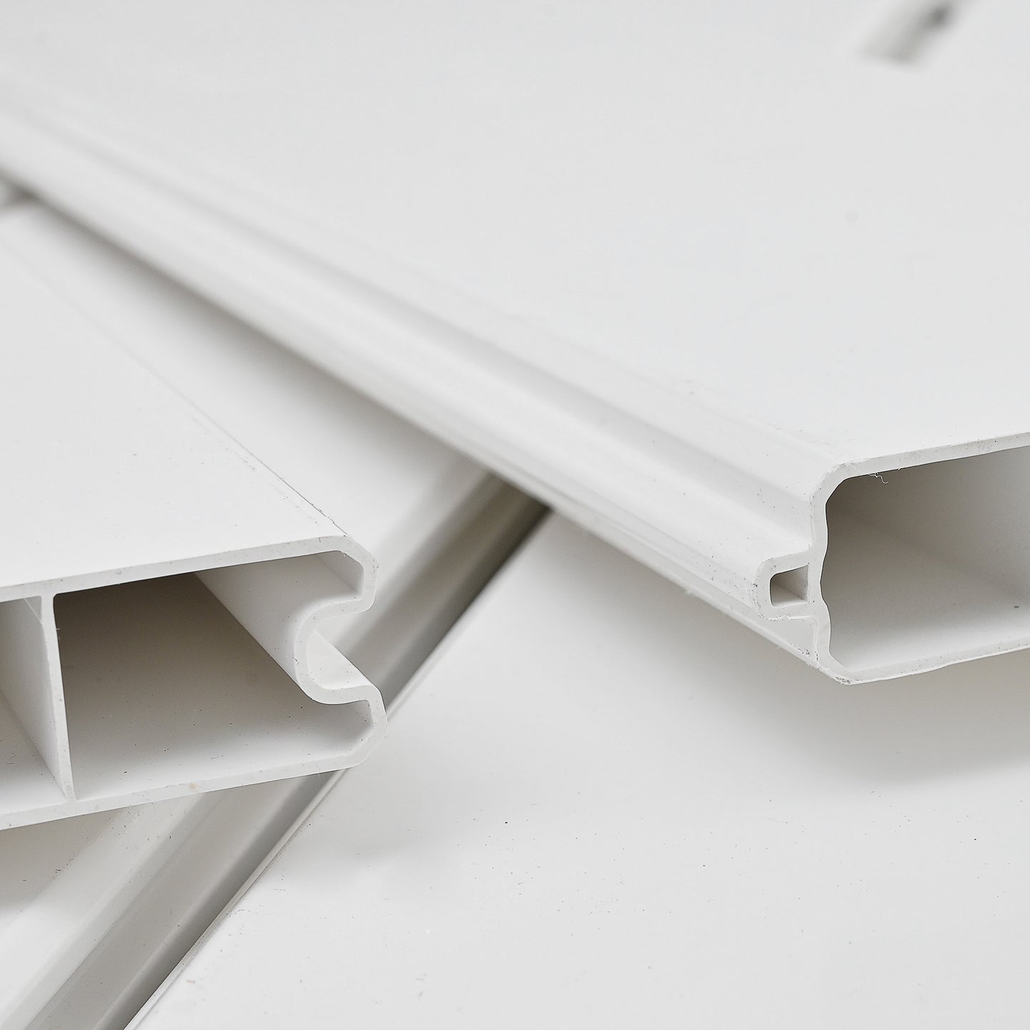 Privacy Fence Panels 6ft.H x 6ft.W WHITE Vinyl Full set of 2 Pcs - LaTezza Online Shop