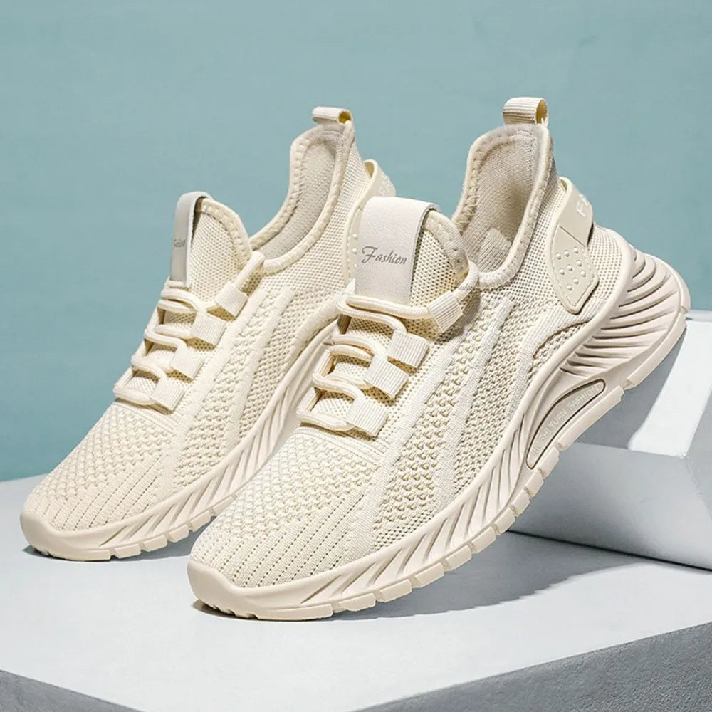Sneakers Lace Up Mesh Breathable Athletic Shoes - LaTezza Online Shop