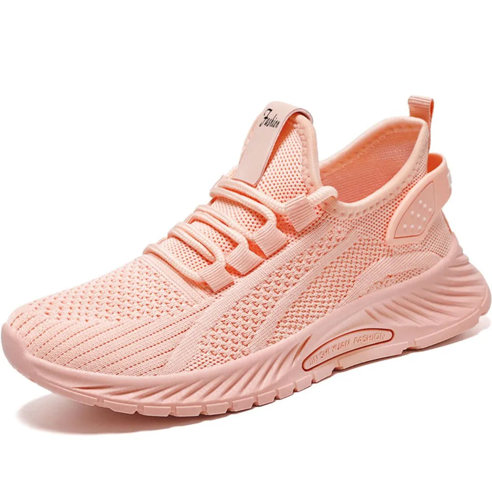 Sneakers Lace Up Mesh Breathable Athletic Shoes - LaTezza Online Shop
