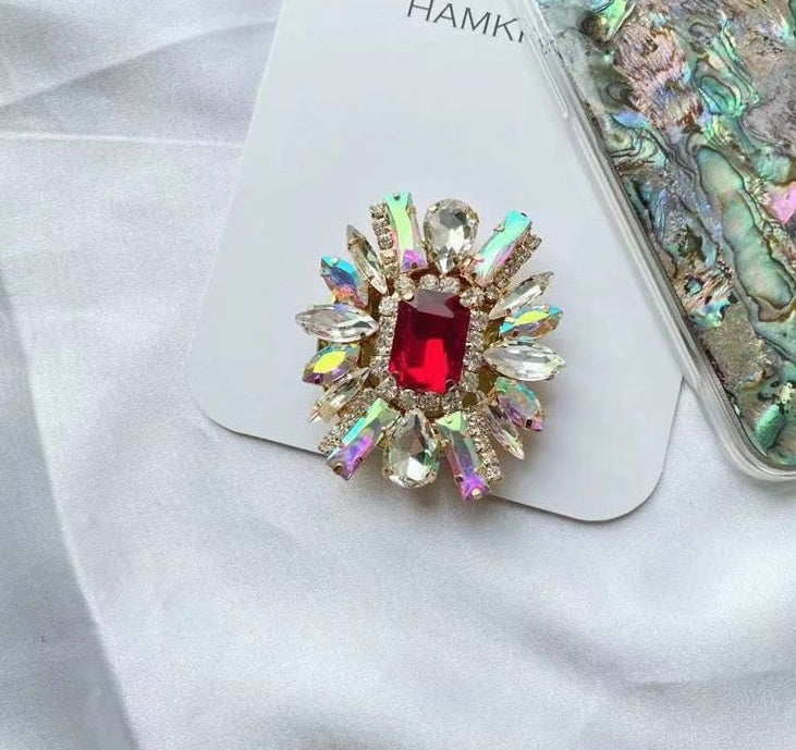 New American Diamond Studded Cubic Crystal Ring Holder - LaTezza Online Shop