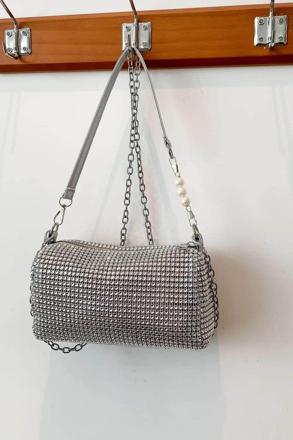 Openwork Crossbody Bag with Removable Strap - LaTezza Online Shop