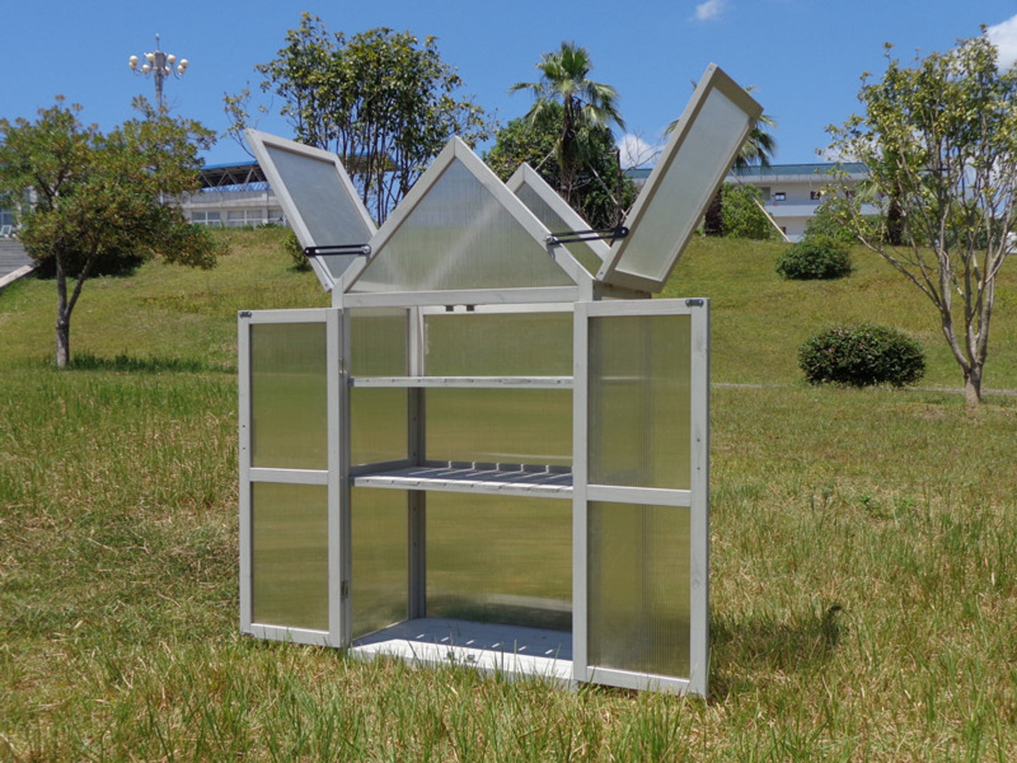 Mini Greenhouse Kit - Outdoor & Indoor Plant Stand, Small Green House - LaTezza Online Shop