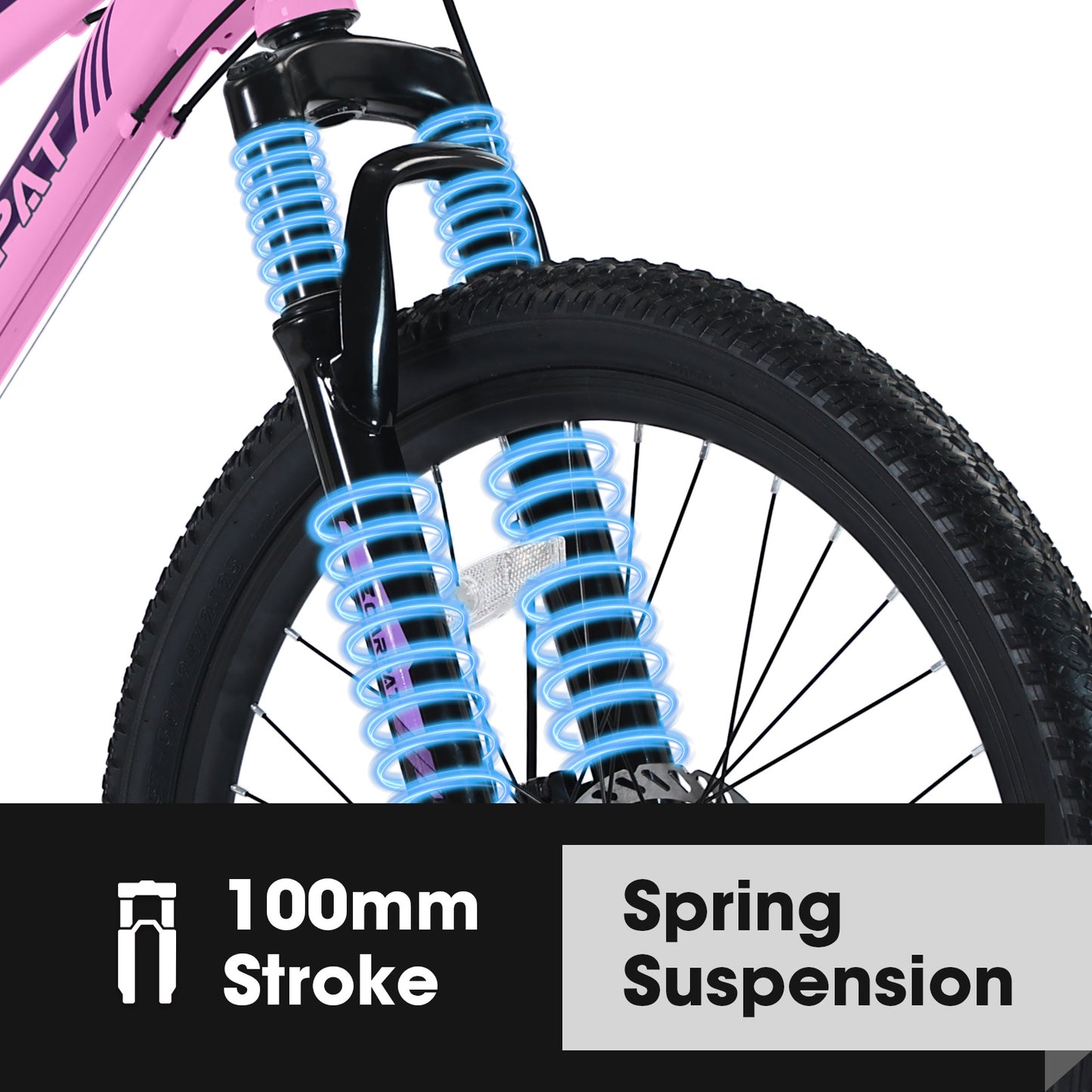 24 Inch Mountain Bike Shimano 21 Speeds With Dual Disc Brakes And 100mm Front Suspension - LaTezza Online Shop