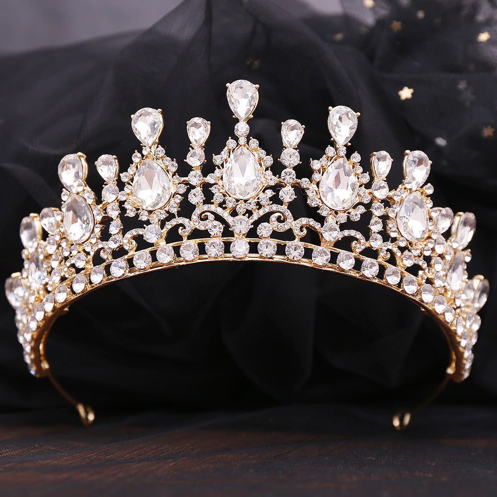 Bridal Tiara Princess Crown Birthday Headwear Wedding Accessories - LaTezza Online Shop