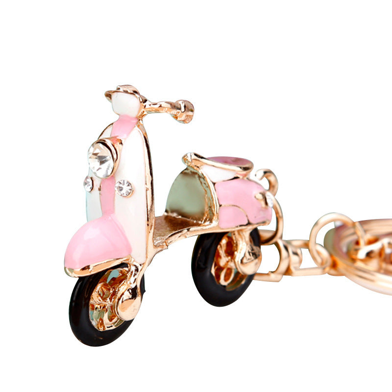 Creative Water Drill Electric Bicycle Car Key Ring - LaTezza Online Shop