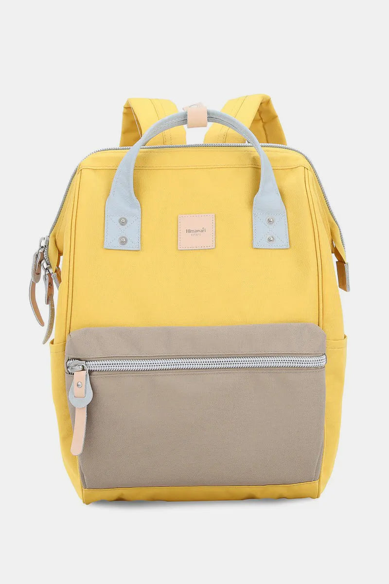 Water Resistant Canvas Backpack Bag with Side Pockets - LaTezza Online Shop