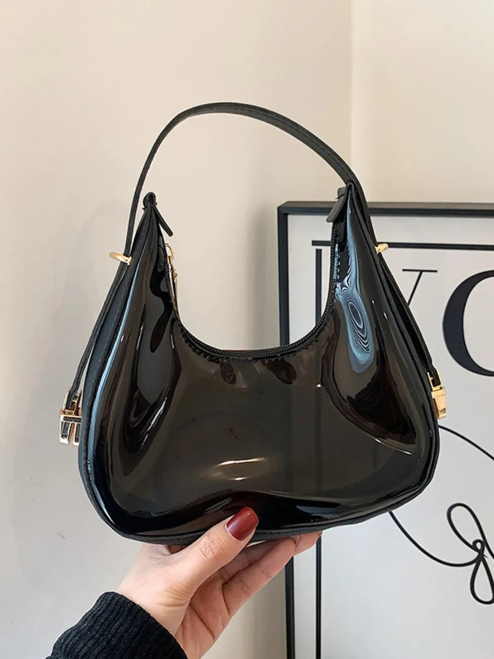 Shoulder Bag PU Leather PVC Transparent - LaTezza Online Shop