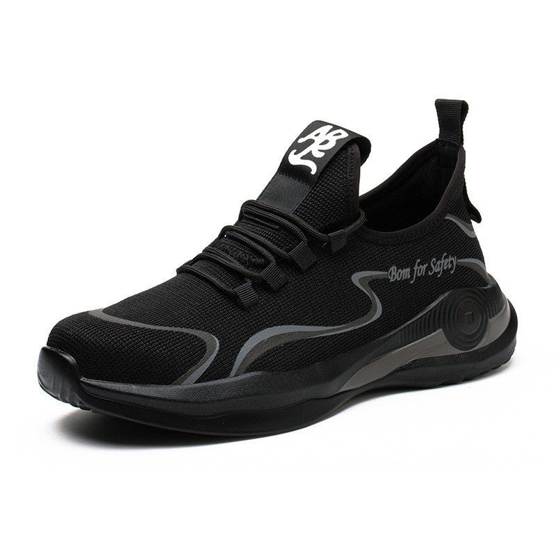 Men Work Safety Shoes Anti-Puncture Working Sneakers Male Indestructible Work Shoes Men Boots Lightweight Men Shoes Safety Boots - LaTezza Online Shop