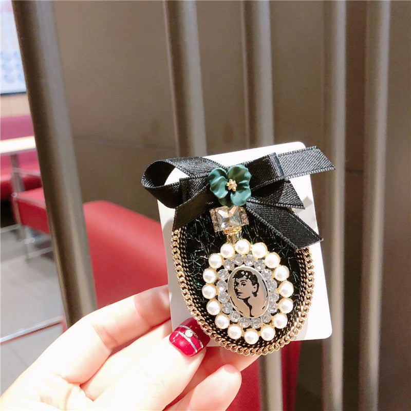 Brooches Pins Badge Coat Big Metal Vintage Retro Star Bee Lace Pearl Handmade