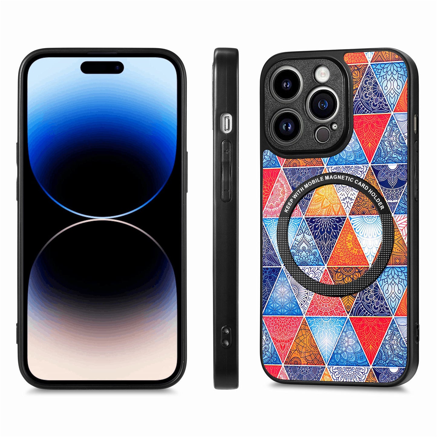 Phone Case Magnetic Suction Shell Plastic Two-in-one Material Phone Shell - LaTezza Online Shop