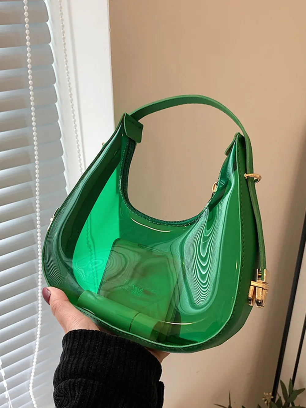 Shoulder Bag PU Leather PVC Transparent - LaTezza Online Shop