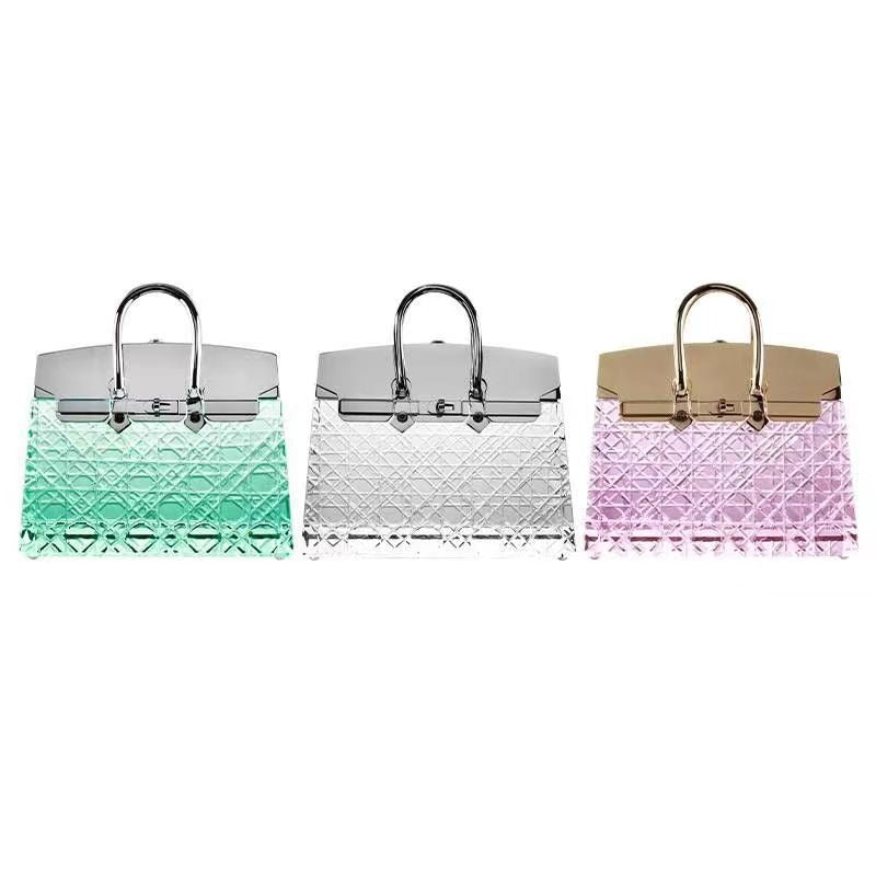Table Lamp High-end crystal bag table lamp decorative ornaments handbag crystal lamp bedroom table lamp portable - LaTezza Online Shop