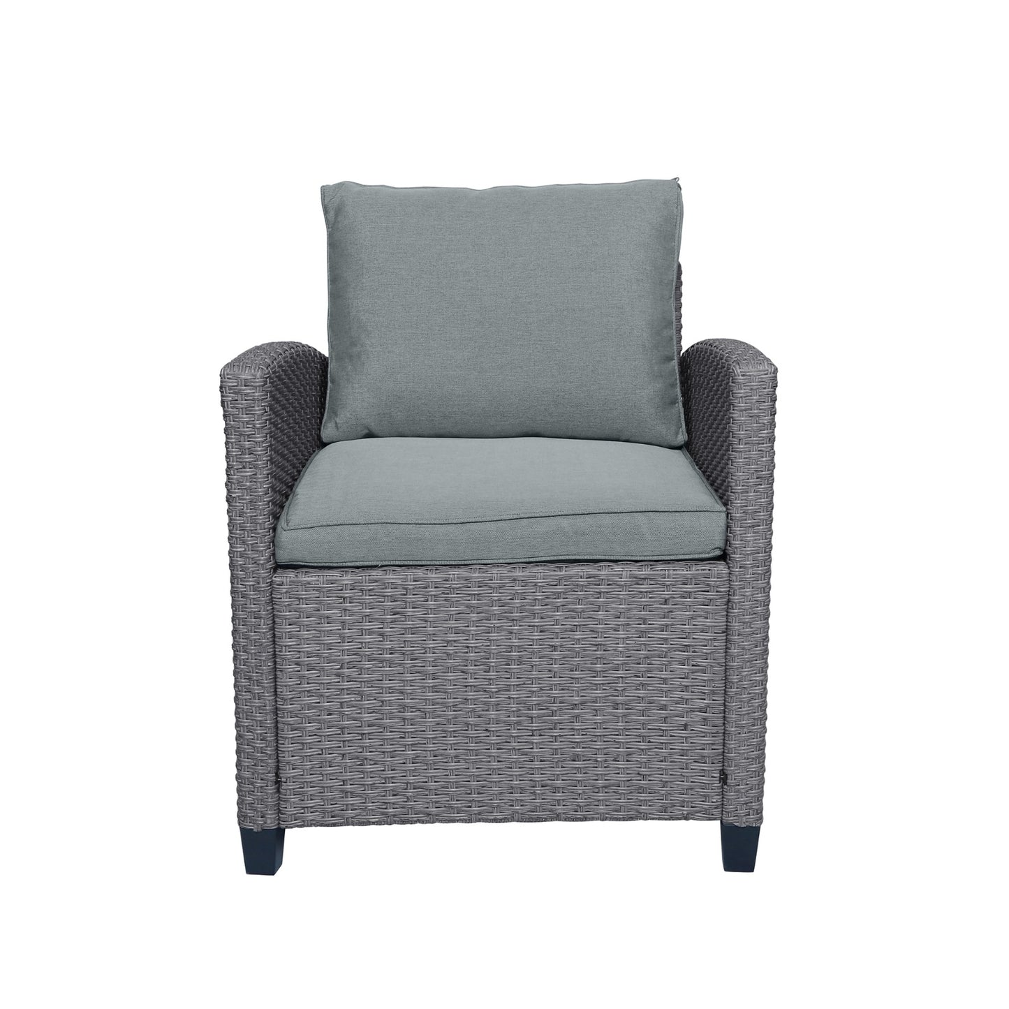 6-piece Outdoor Rattan Courtyard Set - LaTezza Online Shop