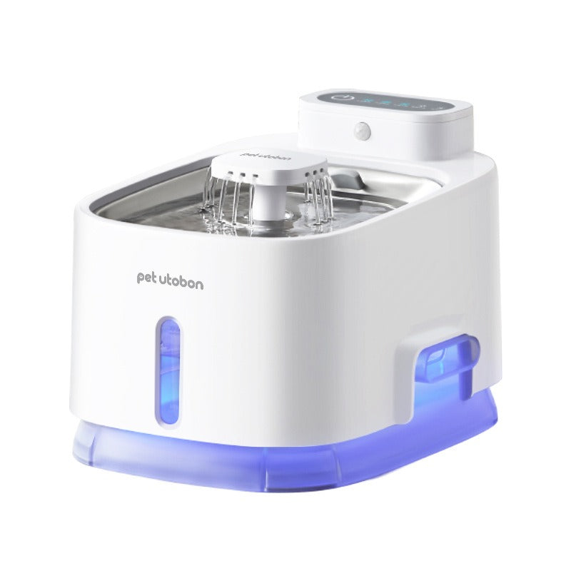 Pet Dog cat water dispenser flowing water non plug in wireless automatic circulation constant temperature heating - LaTezza Online Shop