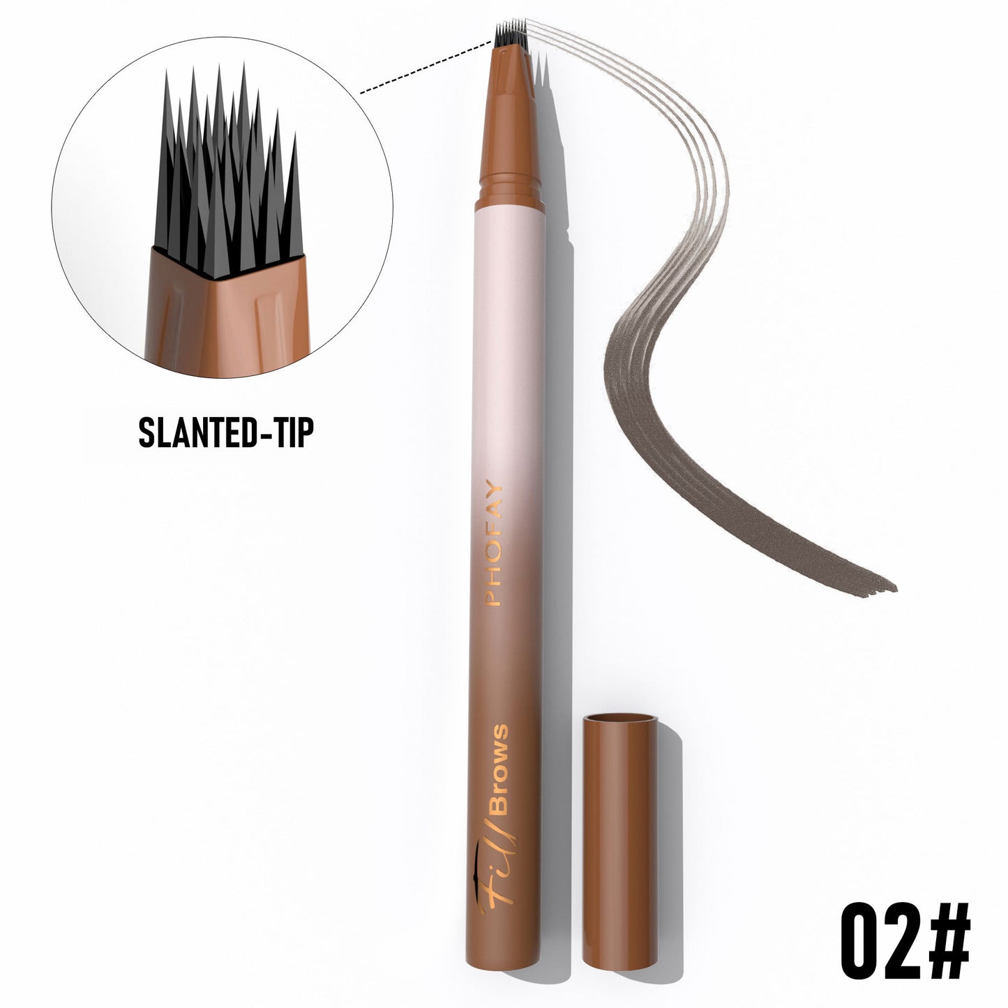 PHOFAY Waterproof Wild Eyebrow Pencil - LaTezza Online Shop