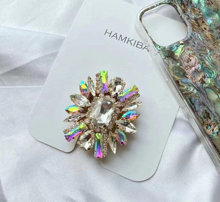 New American Diamond Studded Cubic Crystal Ring Holder - LaTezza Online Shop