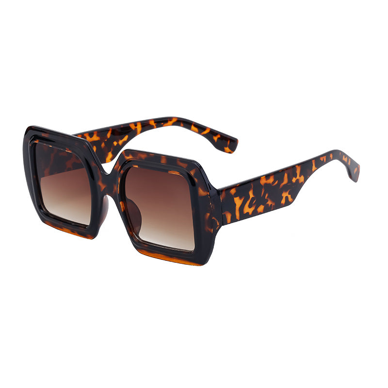 Women's Square Large Frame Sunglasses
