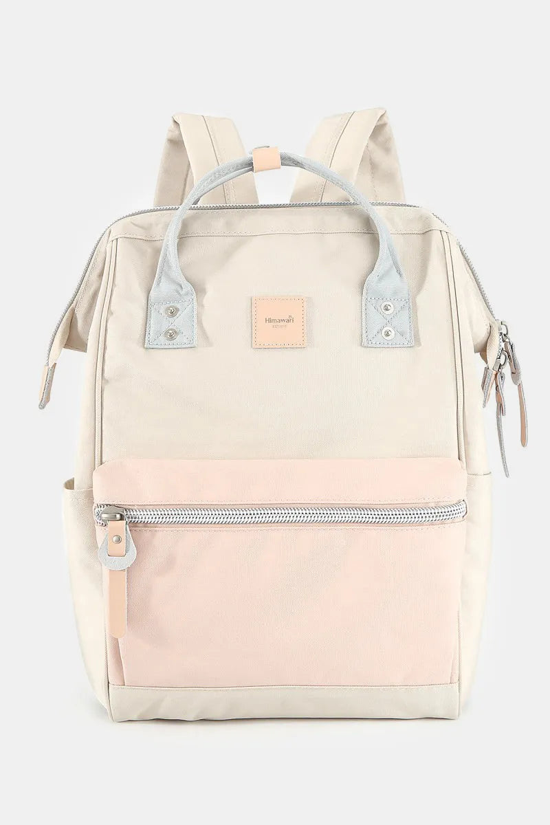 Water Resistant Canvas Backpack Bag with Side Pockets - LaTezza Online Shop