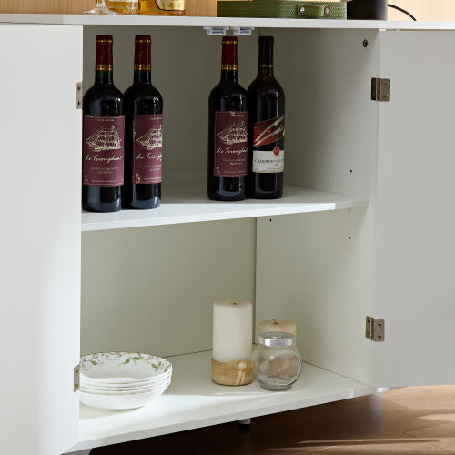 Buffet Cabinet With Wavy Texture - LaTezza Online Shop
