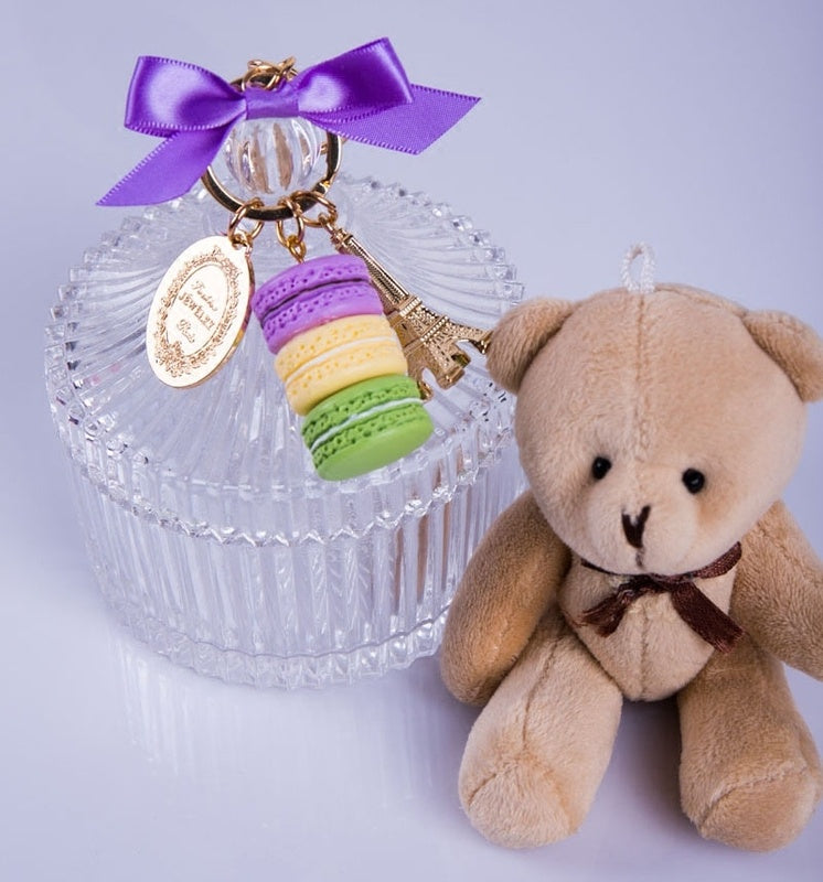 Macaron Pendant Key Ring Bag Buckle Key Ring Female - LaTezza Online Shop