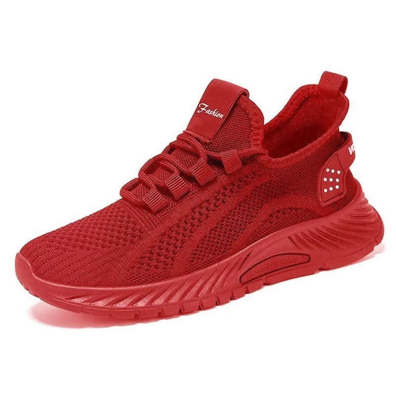 Sneakers Lace Up Mesh Breathable Athletic Shoes - LaTezza Online Shop