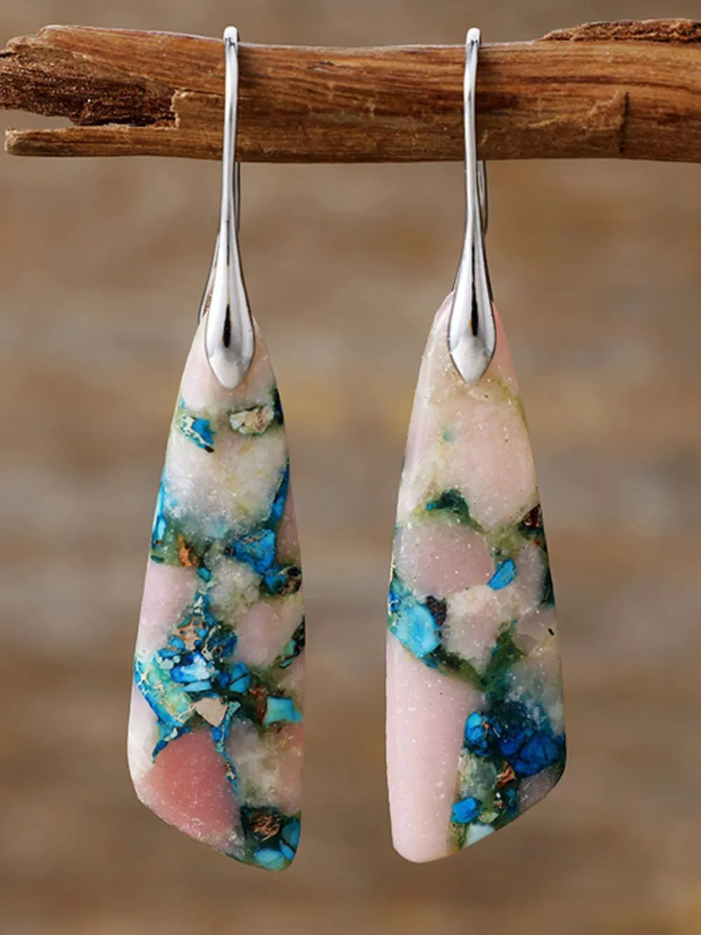 Geometrical Shape Dangle Earrings - LaTezza Online Shop