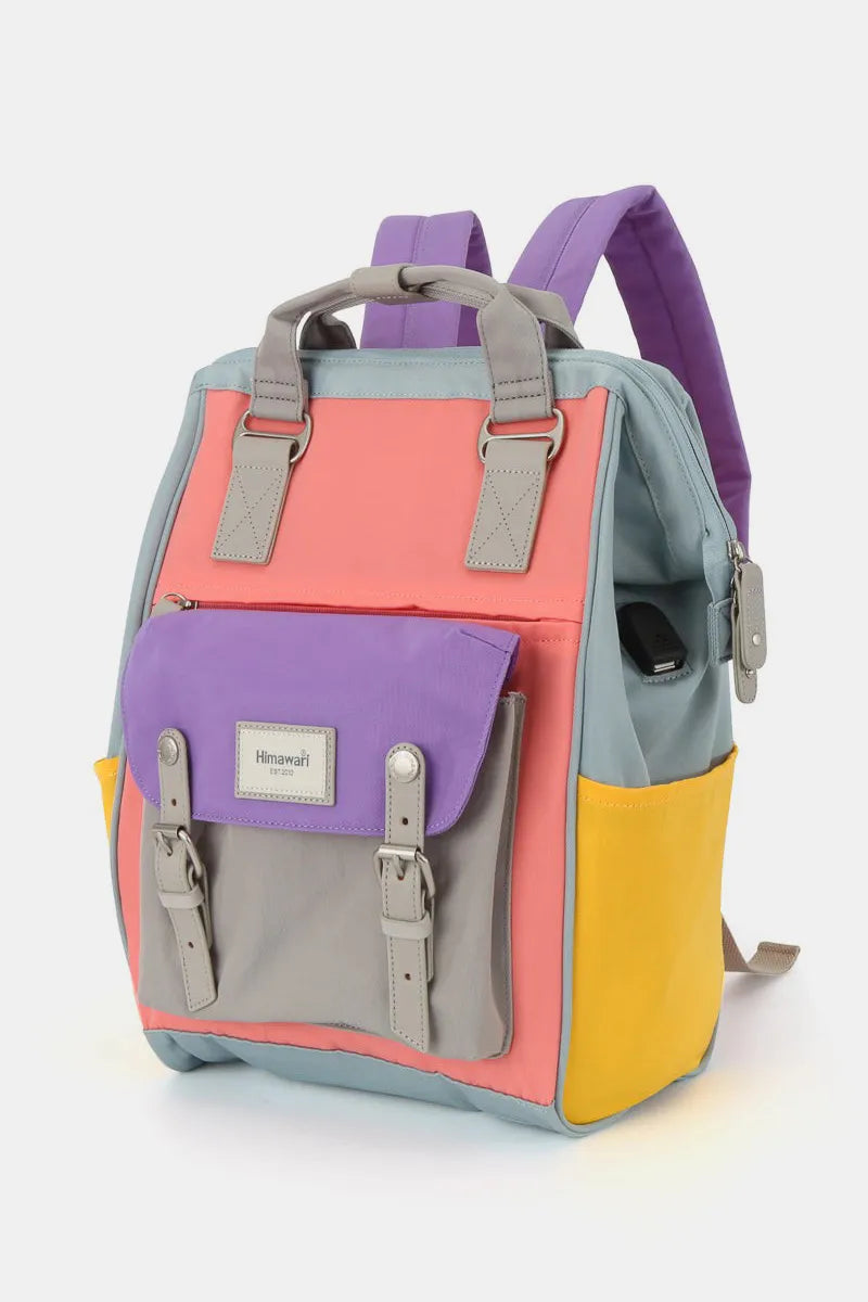 Himawari Waterproof Nylon Backpack Bag with Handles - LaTezza Online Shop