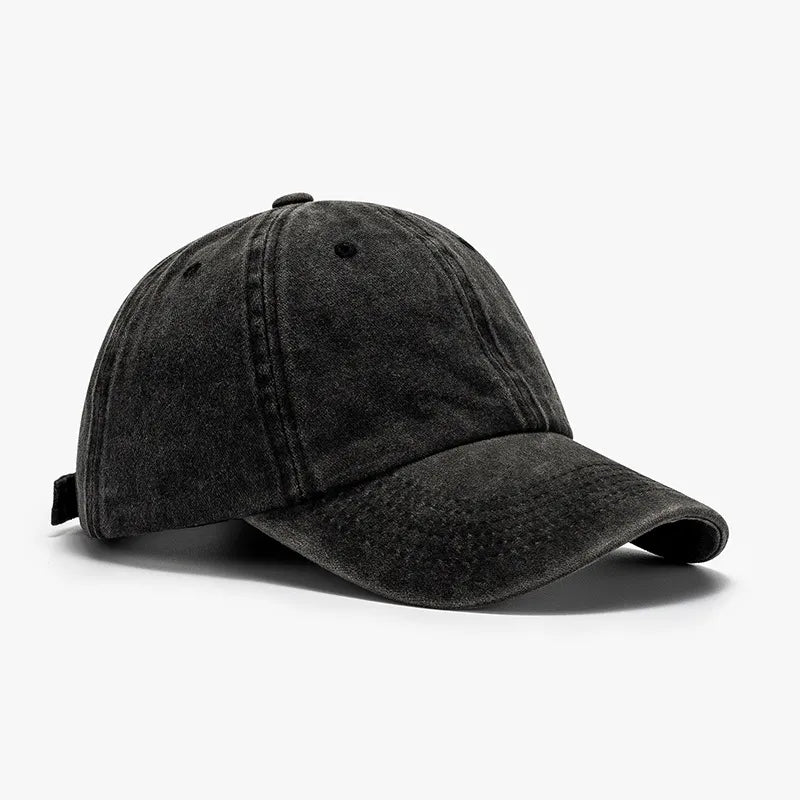 Washed Curved-Brim Baseball Cap - LaTezza Online Shop