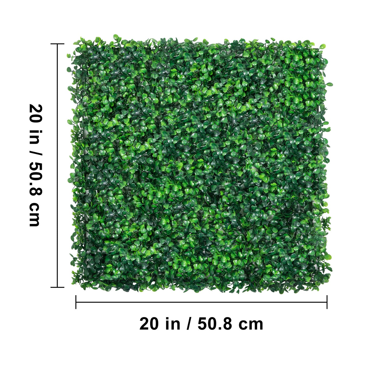 VEVOR 12PCS 20x20inch Artificial Boxwood Panels,Boxwood Hedge Wall Panels,Artificial Grass Backdrop Wall ,Privacy Hedge Screen UV Protected For Outdoor Indoor Garden - LaTezza Online Shop