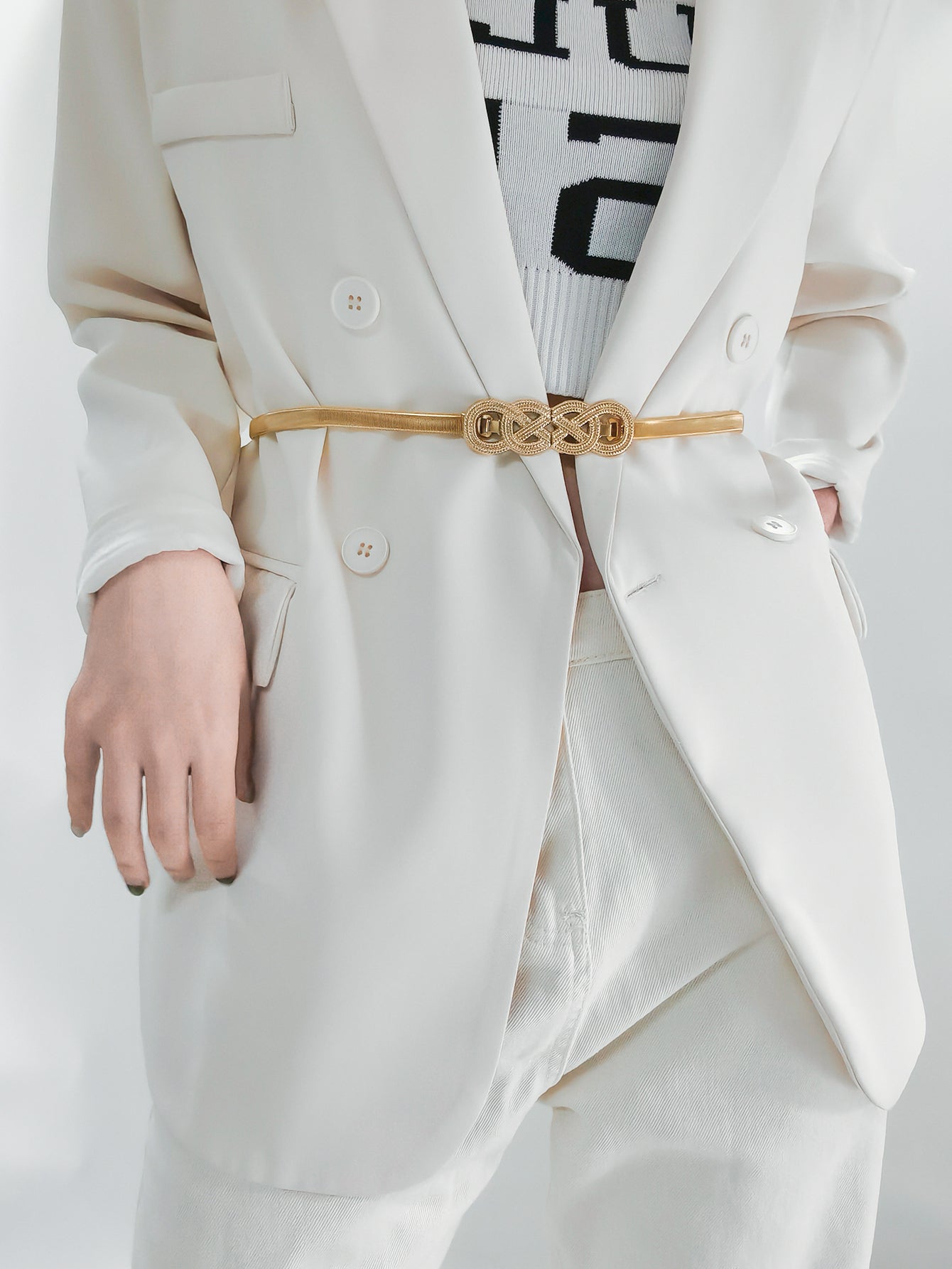 Knot Buckle Metal Belt - LaTezza Online Shop