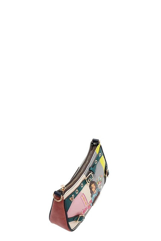 Nicole Lee USA Crescent Shaped Crossbody Bag - LaTezza Online Shop
