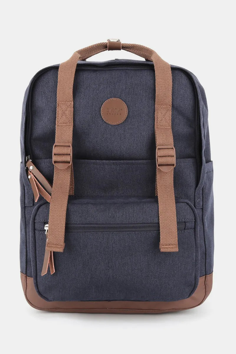 Himawari Waterproof Canvas Backpack Bag with Side Pockets - LaTezza Online Shop