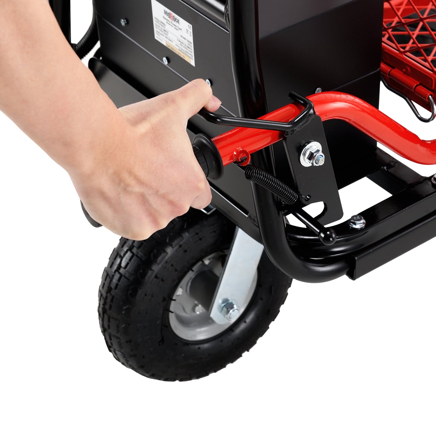 Wheelbarrow Utility Cart Electric Powered Cart 48V28Ah 500W Capacity 500lbs (230kg) Material Hauler 1000lbs Towing - LaTezza Online Shop