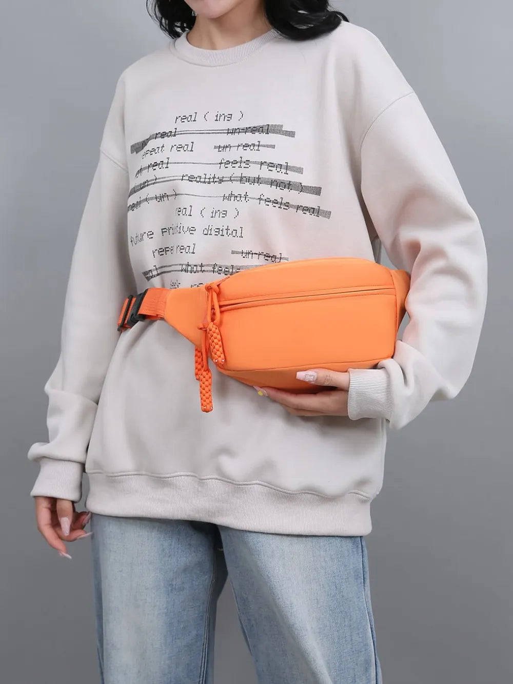 Oxford Cloth Adjustable Strap Sling Bag - LaTezza Online Shop