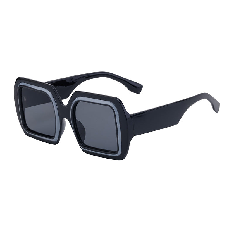 Women's Square Large Frame Sunglasses