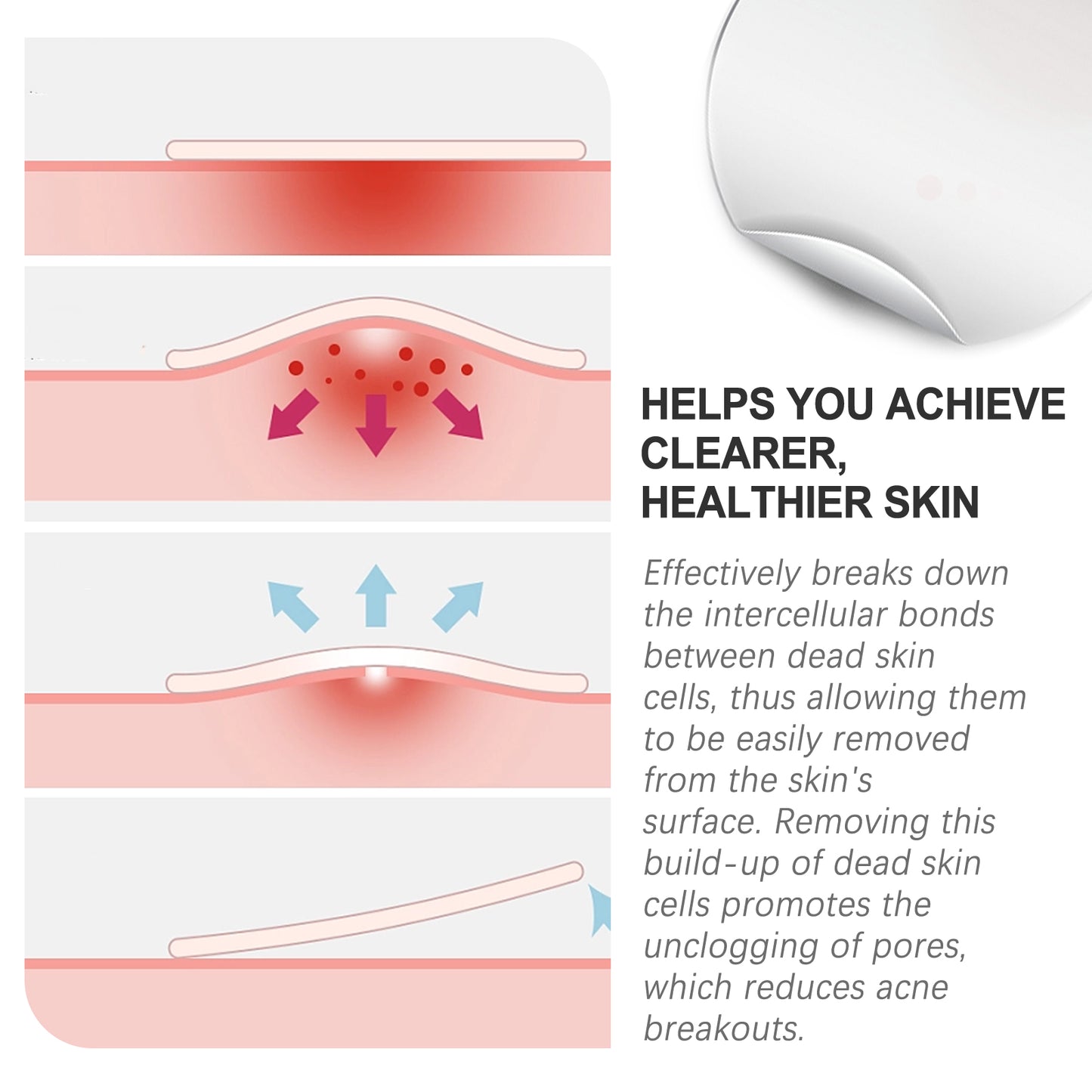 Hydrocolloid Acne Patch, Repair Acne Pimples Acne Invisible Concealer Breathable Acne Patch - LaTezza Online Shop
