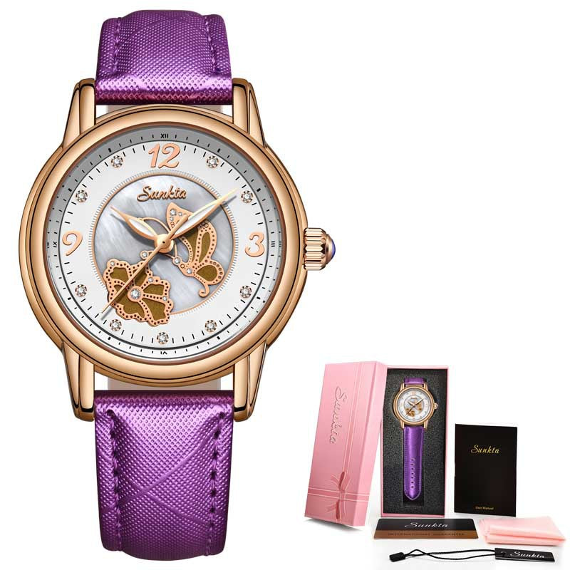 Lige High Quality Ceramic Watch Ladies Watch Exquisite Waterproof Watch - LaTezza Online Shop
