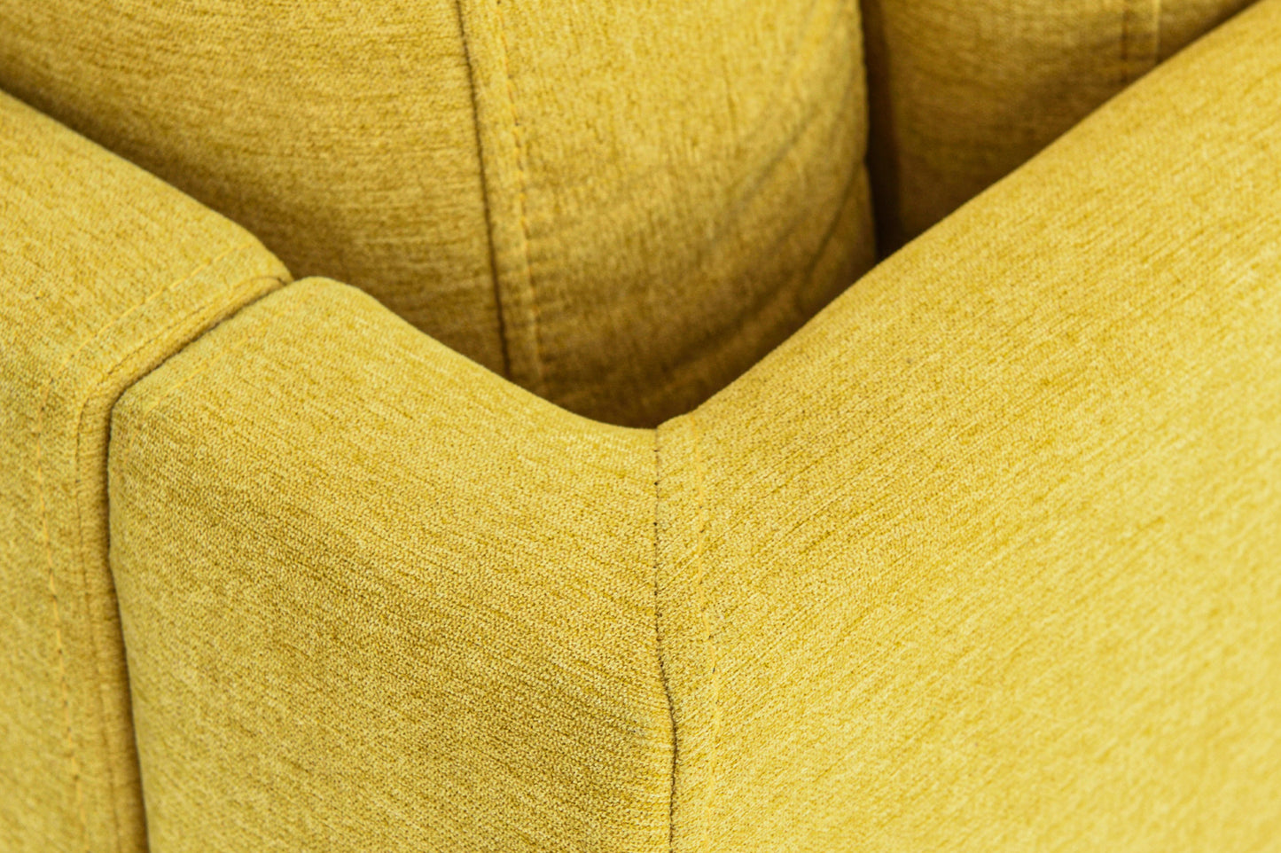 65" Mid-Century Modern Fabric Corner Lounge Chair Upholstered Indoor Chaise Lounge for Bedroom - LaTezza Online Shop