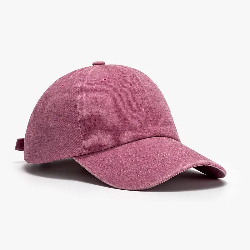 Washed Curved-Brim Baseball Cap - LaTezza Online Shop