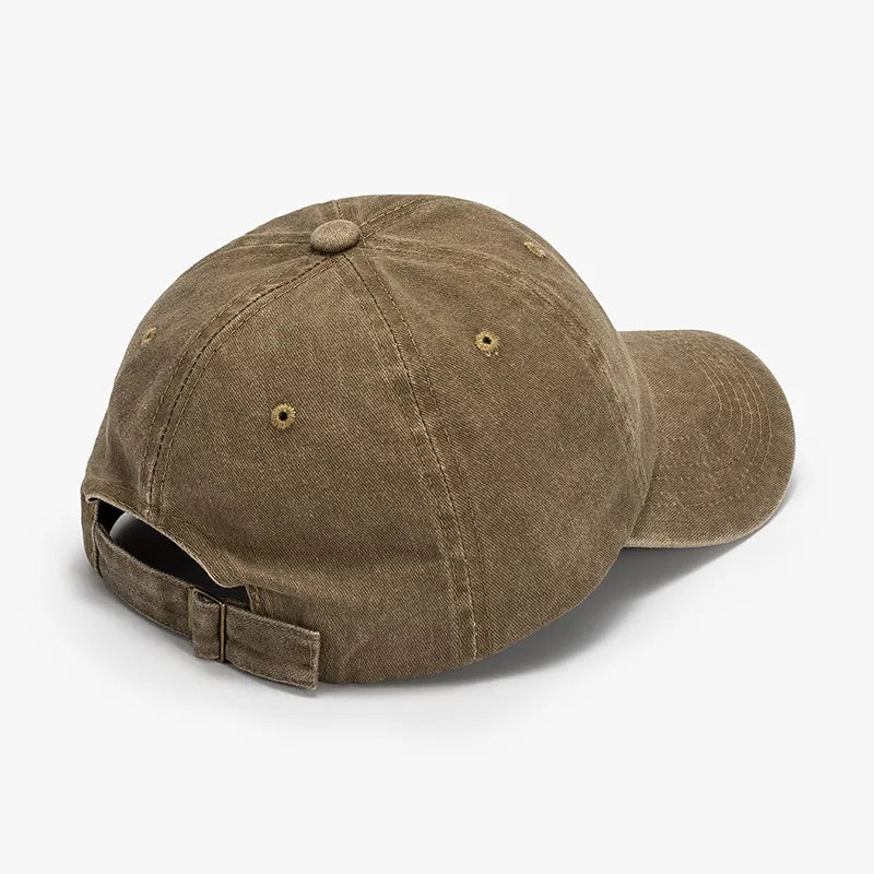 Washed Curved-Brim Baseball Cap - LaTezza Online Shop