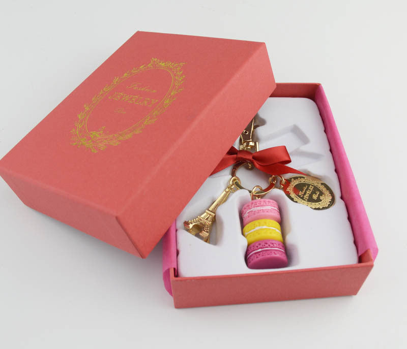 Macaron Pendant Key Ring Bag Buckle Key Ring Female - LaTezza Online Shop