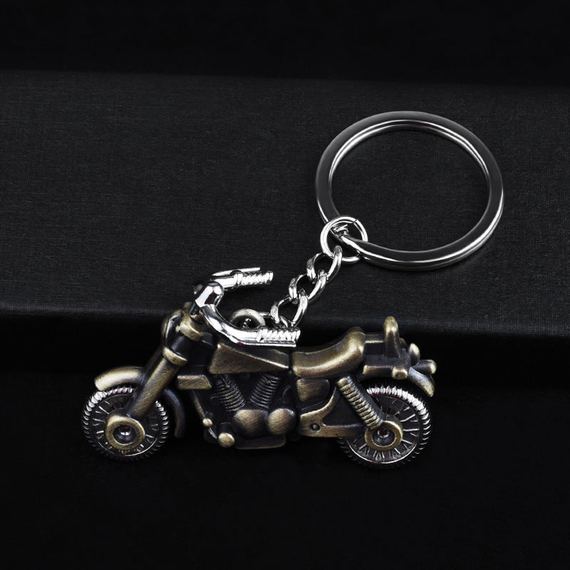 Simulation Retro 3D Motorcycle Keychain - LaTezza Online Shop
