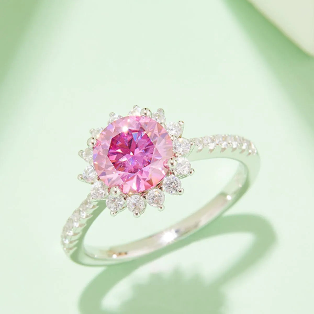 2 Carat Moissanite 925 Sterling Silver Ring - LaTezza Online Shop
