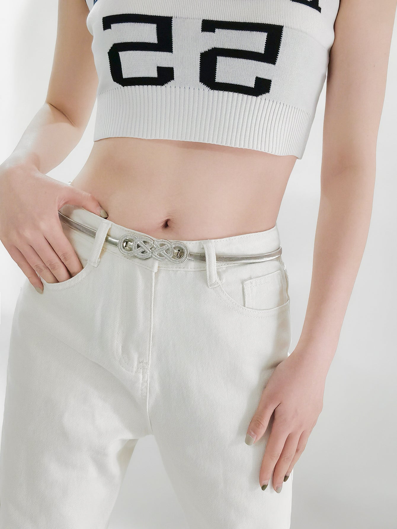 Knot Buckle Metal Belt - LaTezza Online Shop
